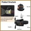 Car Air Fresheners Cartoon Cute Style Pilot Automotive Air Outlet