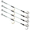 zombing wire treble hook wire treble + keep hook