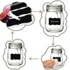 120pcs/roll Removable Chalkboard Blank Sticker & 1 Count Marker Pen, Kitchen