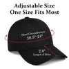 ZEXIAN 3 Pack Unisex Cotton Baseball Cap Adjustable Unconstructed Plain