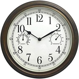 Westclox 33027 Wall Clock, 12", Multicolor