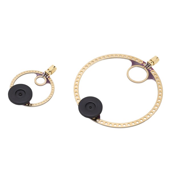 UV UHF VHF FM Small Loop Antenna 400M‑470MHz Shortwave Active