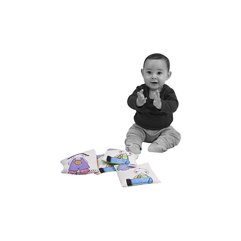 Cojín de semillas Aldonza (NIÑO OVEROL/TRASERO NUBE)