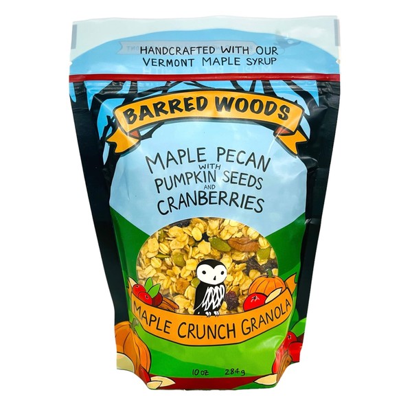 Barred Woods Maple Crunch Granola - Maple Pecan with Pumpkin