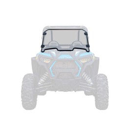 SuperATV Polaris RZR XP Turbo Scratch-Resistant Full Windshield | Light Tint | 2019+