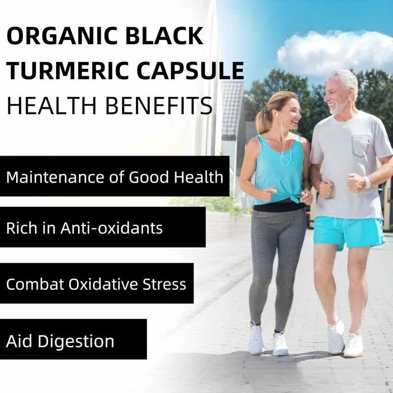 Mad Diet Organic Black Turmeric – 60 Capsules – Powerful