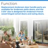 Replacement Andersen Door Handle Parts 3-3/4 Long Compatible with Andersen