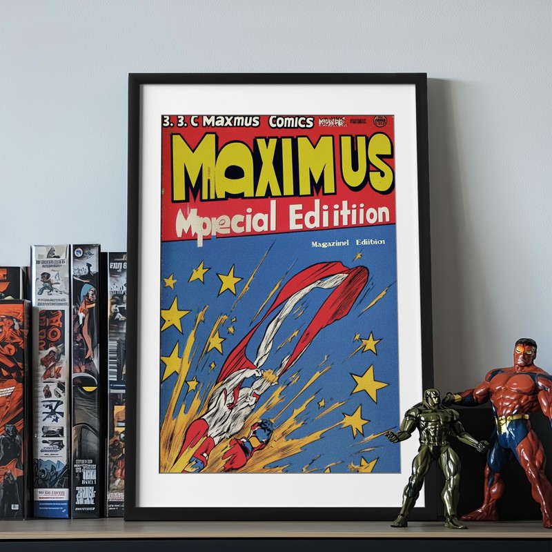 eletecpro Comic Book Frame, 1 Pack 8x12 Comic Picture Magazine