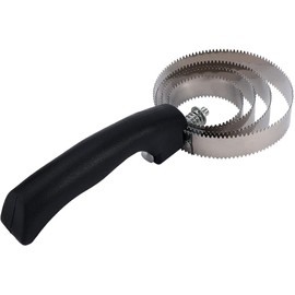 1Pcs Horse Scraper, Stainless Steel Equine Sweat Scraper Horse Hair Shedding Comb Horse Grooming Hair Remover for Horse, Random Color