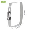 uxcell Rectangular Hose Clamps, 3" x 2" 304 Stainless Steel