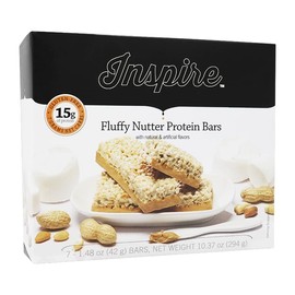 Inspire 15g Protein & Fiber Bars by Bariatric Eating - Fluffy Nutter (1-Pack)