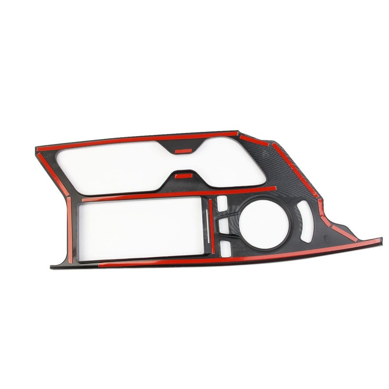 Fewshaw Carbon Fiber Central Control Gear Shift Panel Cover Trim