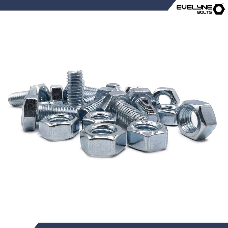 M8 Nuts & Bolt 10 Pack (M8 x 16mm Bolts