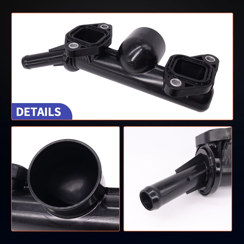 Engine Coolant Outlet Flange DL3Z8C368A DL3Z-8C368-A 3.5L
