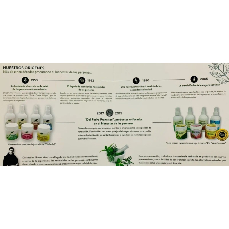 Crema Del Padre Francisco 130g. La Original De Arnica