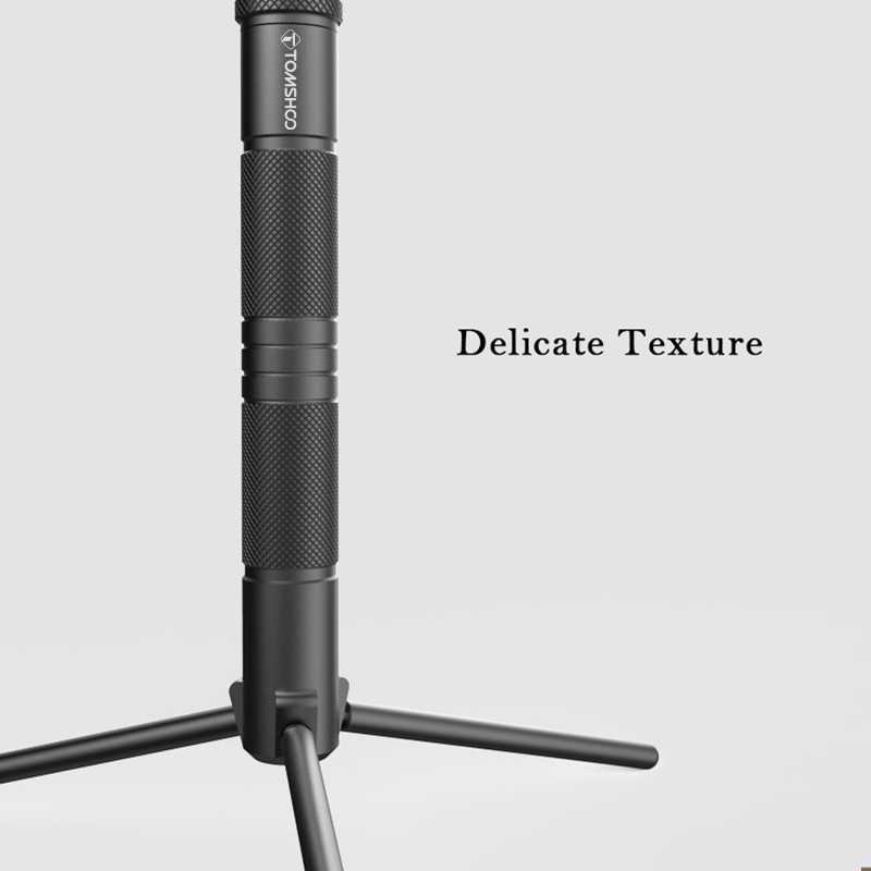 TOMSHOO Aluminum Lantern Stand Camping Lamp Pole Foldable Light Support