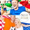 10pcs Football Temporary Tattoos for Kids,Football Transfer Tattoos Kids Tattoos
