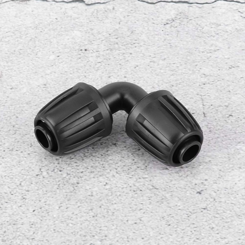 Pack of 10 Hose Connectors, Garden Hose, Angle Connector, Universal