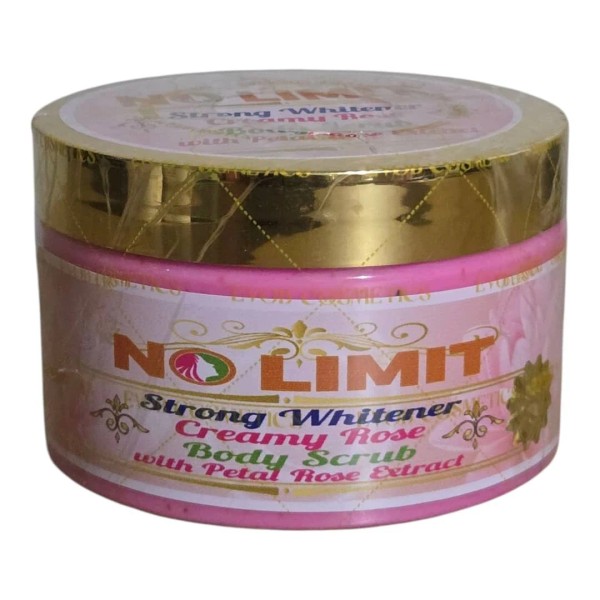 evob No Limit Creamy Rose Body Scrub 300g With Evob