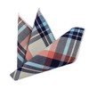 DonDon Men's Casual Checked 23 x 23 cm Cotton Check