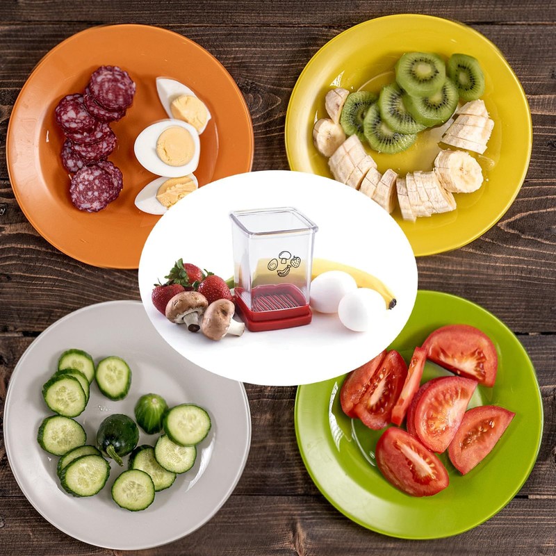 Fruit Slicer, Fruit Cutter, Cup Slicer Fruit and Vegetable Speed