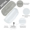 KAiSnova Steam Mop Replacement Pads Compatible with GorFanty GF-6610B/GF-6610, Washable