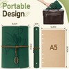 Joy & Inspiration PU Leather Notebook Vintage Refillable Bound Beautiful