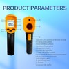 Digital Infrared Thermometer Gun for Cooking,BBQ,Pizza Oven,Ir Thermometer,-58℉~1112℉(-50℃~600℃) Handheld Non