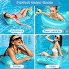 Inflatable Swimming Bed, Inflatable Hammock, Water Hammock, 4-in-1 Lounge Chair,