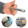 Puedno Adjustable T-Handle Ratchet Tap, M3-M8 Threading Wrench Set, Machine