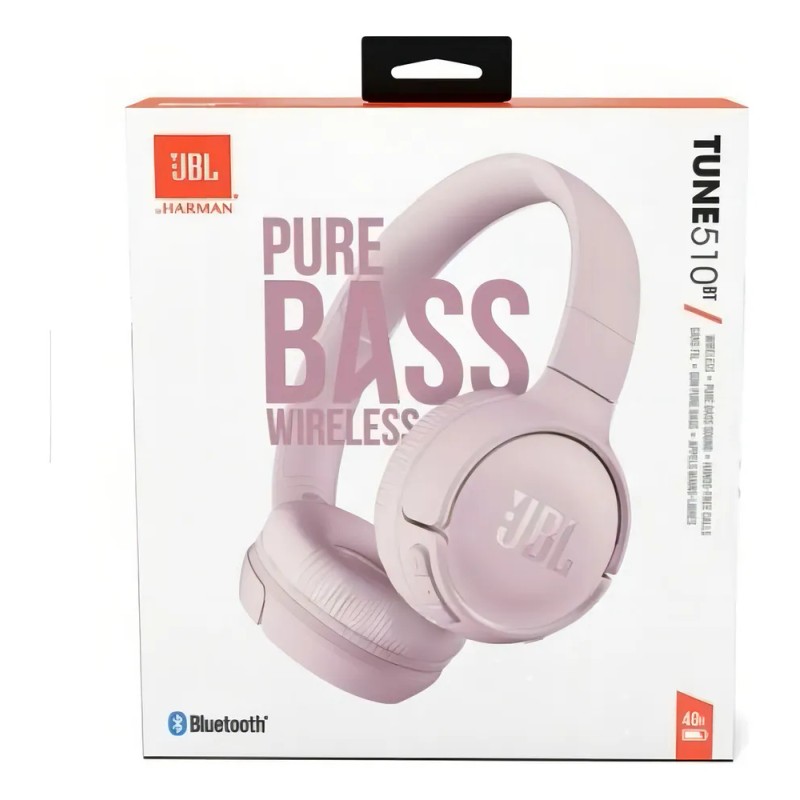 Audífonos inalámbricos JBL Tune 510BT JBLT510BT rosa