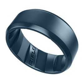 RIFLD Silicone Ring - Tactical Mens Silicone Wedding Band, Silicone Rings for Him, Rubber Wedding Bands