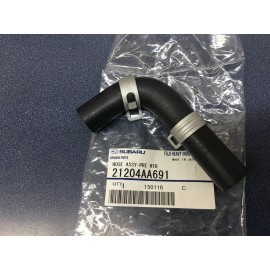 SUBARU Genuine SUBARU WRX Forester XT Sti Water Pipe Hose to Tank 21204AA691 OEM Turbo