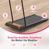 Hillhub Walking Pad Treadmill with 0-8° Incline and Handle Bar,