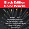 Faber-Castell 116436 Blackwood Colouring Pencils, Black Edition, 36-Piece Case