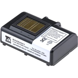 T6 Power Akku für Zebra Barcode-Scanner, Teilenummer P1023901-LF, Li-Ion, 7,4 V, 2600 mAh (19,2 Wh) schwarz