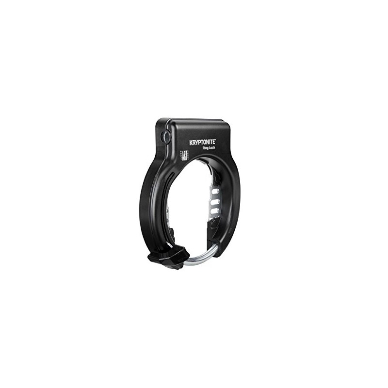 Kryptonite Padlock Ring, Unisex – Adult, Black, 20 cm