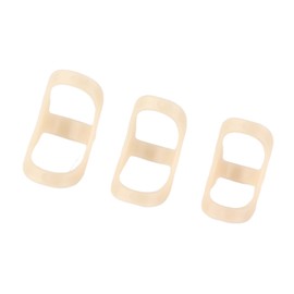 3 Pieces Finger Splints Finger Support Immobilization Knuckle Finger Protector for Broken Fingers Smoothing Arthritis Size 2 3 4 Fits Middle Finger Ring Finger Little Finger
