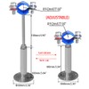 POTONZ Wall Mount Ceiling Mount Pipe Supports,Adjustable Pipe Clamps 、Hangers、Stainless