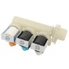 SPARES2GO Triple Solenoid Water Triple Inline Inlet Fill Valve for