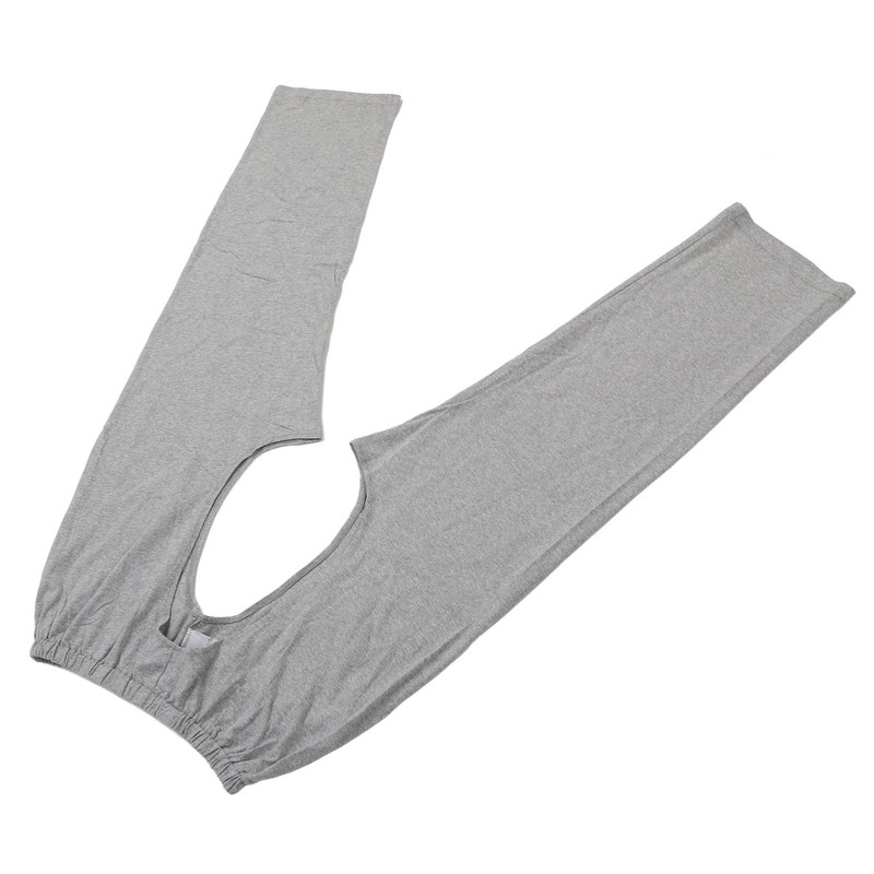 Urinary Incontinence Care Pants Front Rear Crotch Opening Elderly Nursing