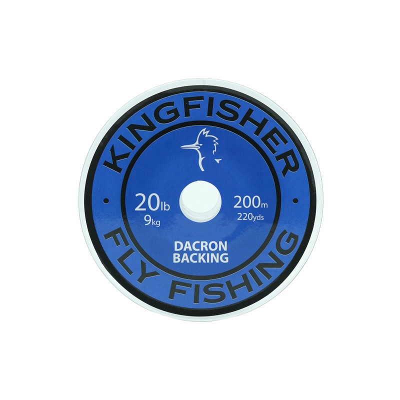 Kingfisher - Soporte de pesca con mosca, color blanco, 20