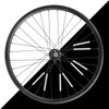 HARFINGTON 72pcs Bike Reflective Spoke Skins 0.2" Plastic Bicycle Spoke