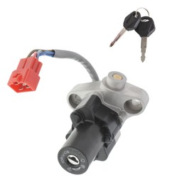 Ignition Switch Gas Cap Lock w/Keys Kit Replacement for Yamaha 650 1100 XVS 125 250 400/C 650 1100 1998-2017