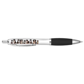 DV DESIGN 1 x Bernese Mountain Dog Black Pen - Puppy Pets Animals Joke Stationary School Teacher Christmas Birthday Friend Girls Boys #81238