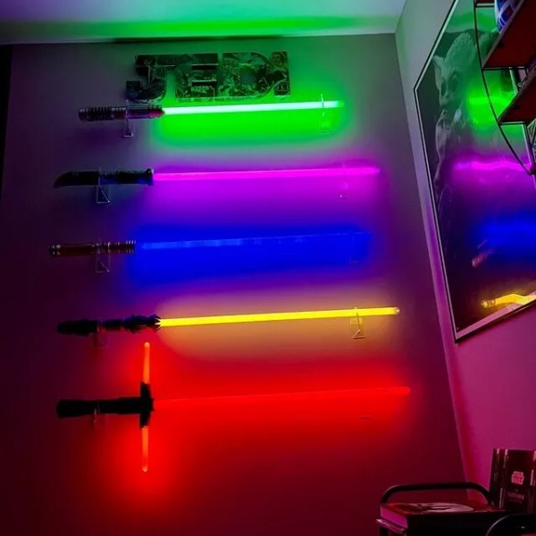Bossaber Lightsaber Wall Display Saber Wall Mount Acrylic Light saber