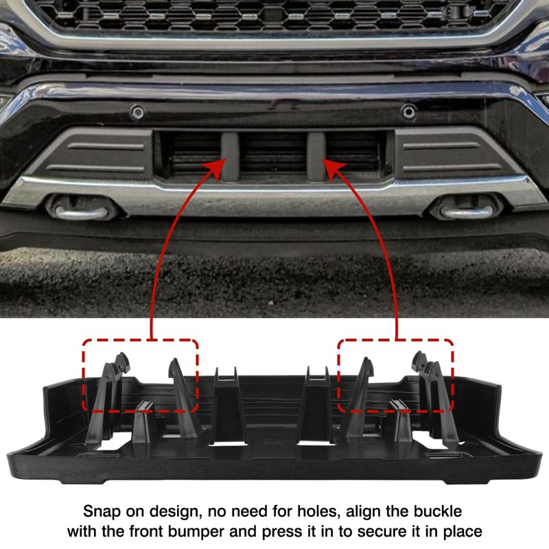 TOP-MAX License Plate Frame Compatible with 2021-2023 Ford F150 2.7L