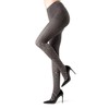 MeMoi Wild Side Cotton Sweater Tights Black Medium/Large