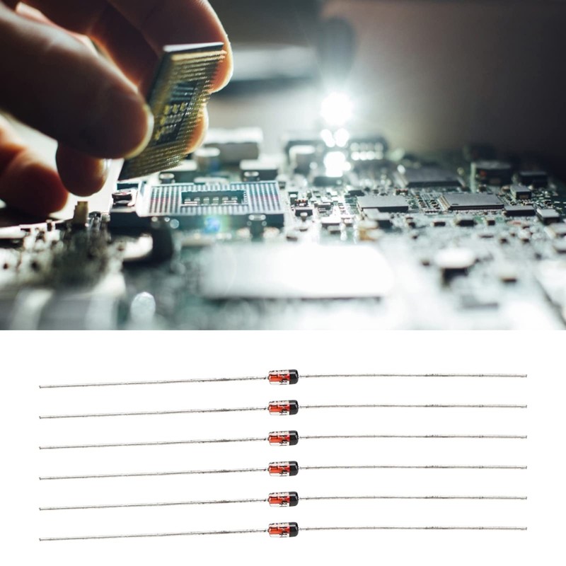 500pcs Quick Switch Diode 1N4148 200MA 100V Aluminum Silicon Diode