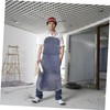 Gatuida Cowhide Soldering Apron Heat Resistant Protective Apron for Welders